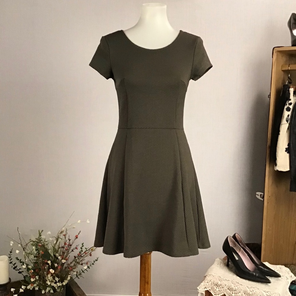 Divided brand A-Line dress. Form fitting, Size Sm